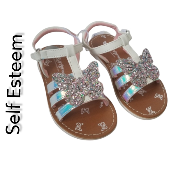 Self Esteem Little Girl Sandals New! Size 7